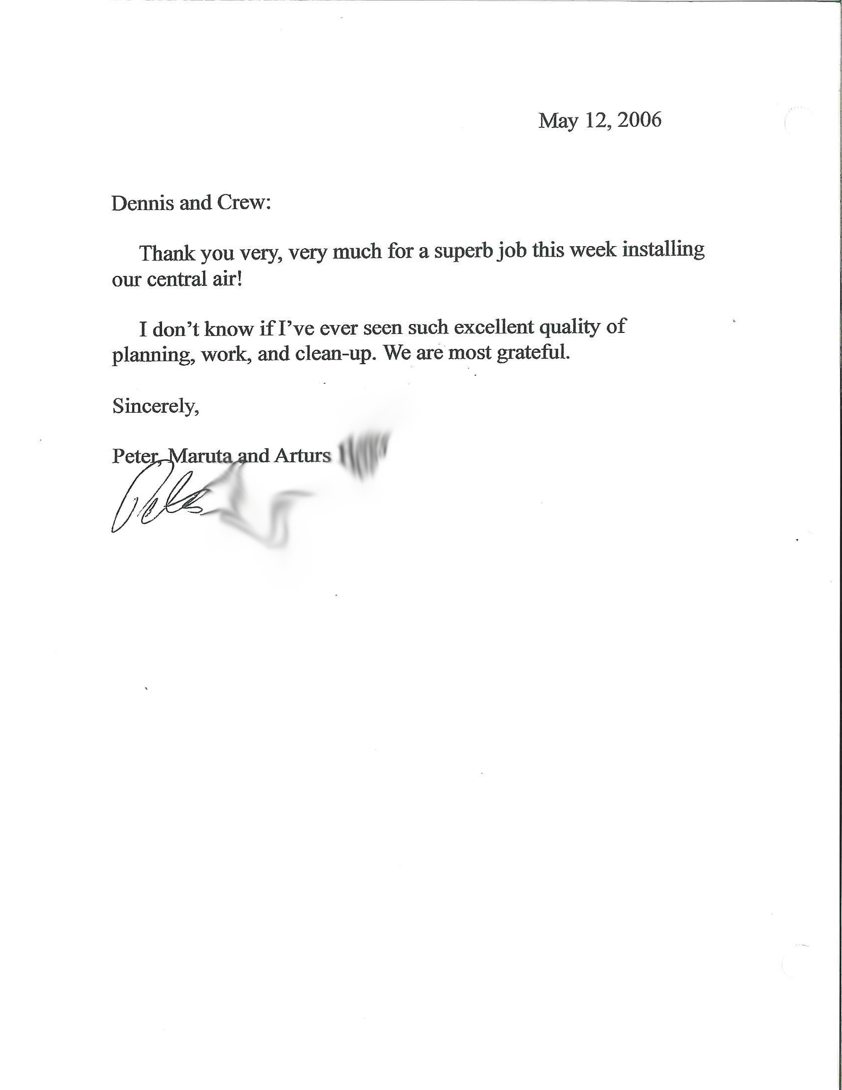 Hvac Technician Letter For Hvac Technician